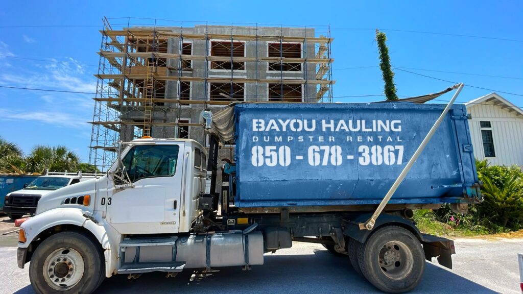 dumpster rental - hauling services