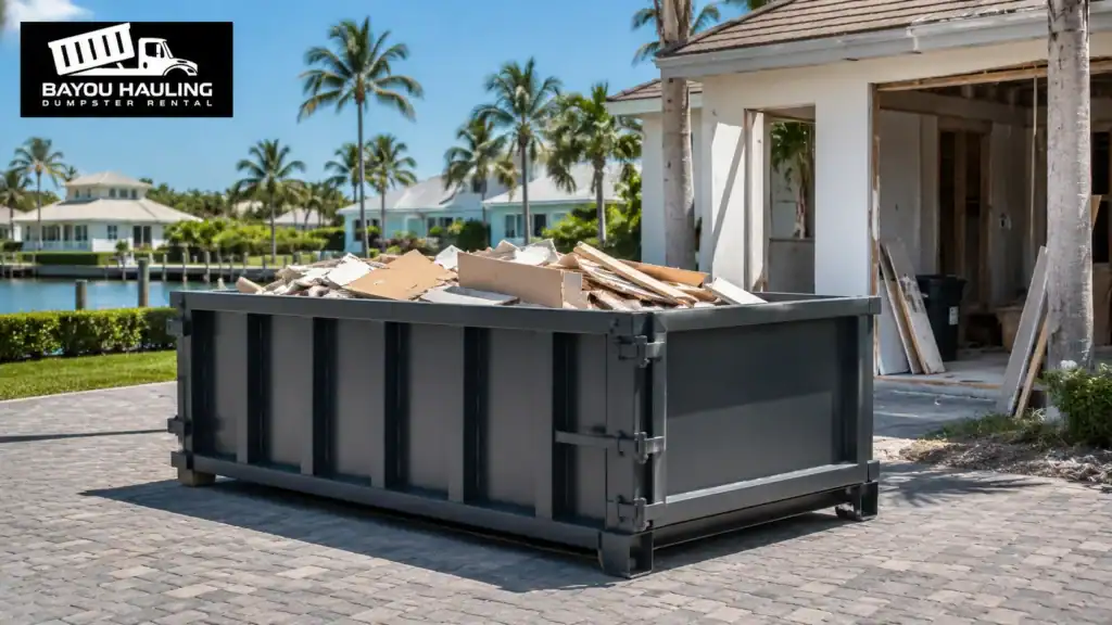 9 yard dumpster rental in Destin, FL"