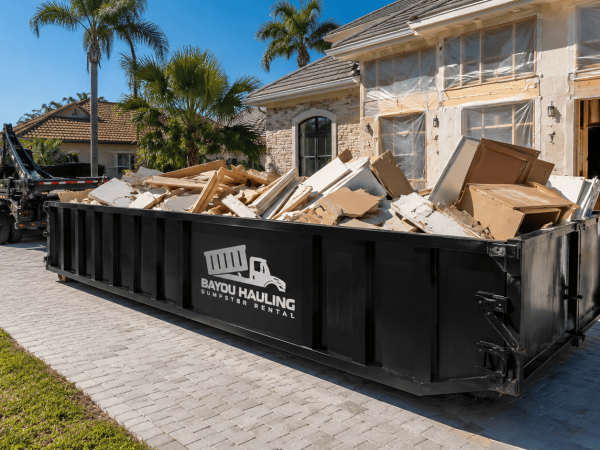 20 yard dumpster rental for construction projects in Destin Florida